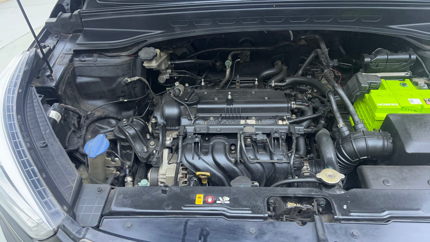 Used 2017 Hyundai Creta 1.6 SX Plus Petrol Petrol Manual engine ENGINE RIGHT SIDE VIEW