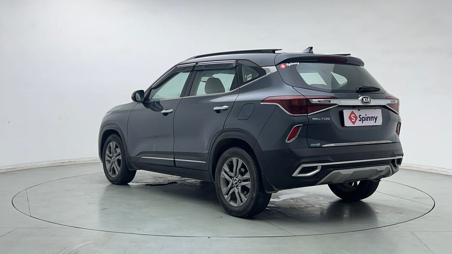 Used 2020 Kia Seltos HTX IVT 1.5 Petrol Automatic exterior LEFT REAR CORNER VIEW