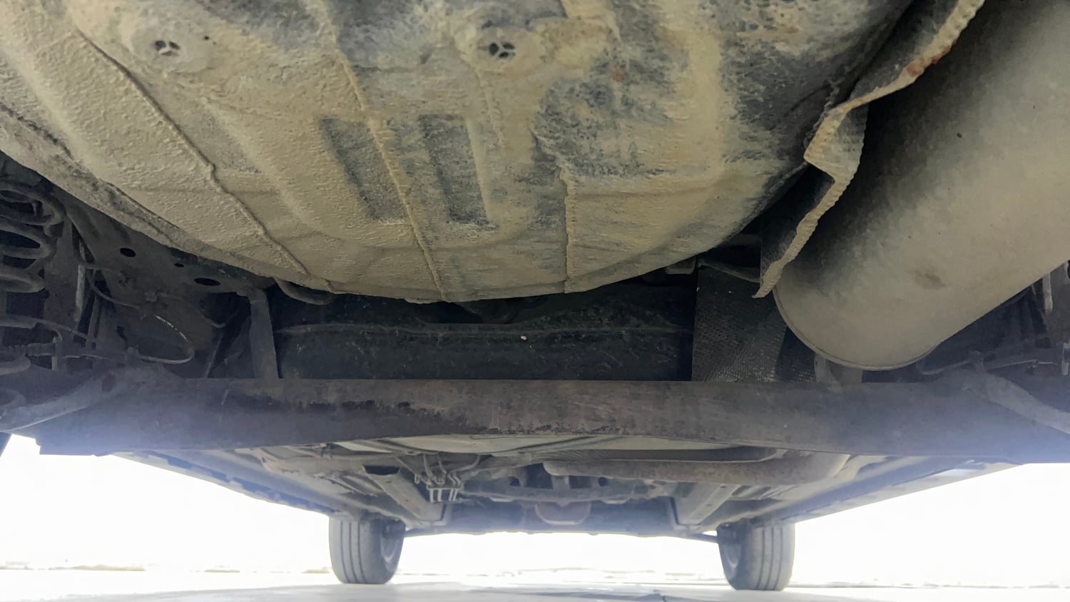 Used 2020 Ford Freestyle Titanium Plus 1.2 Ti-VCT Petrol Manual extra REAR UNDERBODY VIEW (TAKEN FROM REAR)