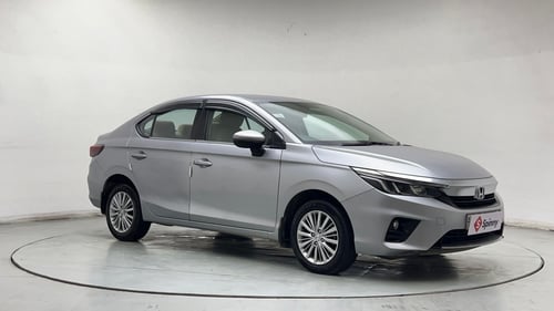Used 2022 Honda City V CVT Petrol Petrol Automatic exterior RIGHT FRONT CORNER VIEW