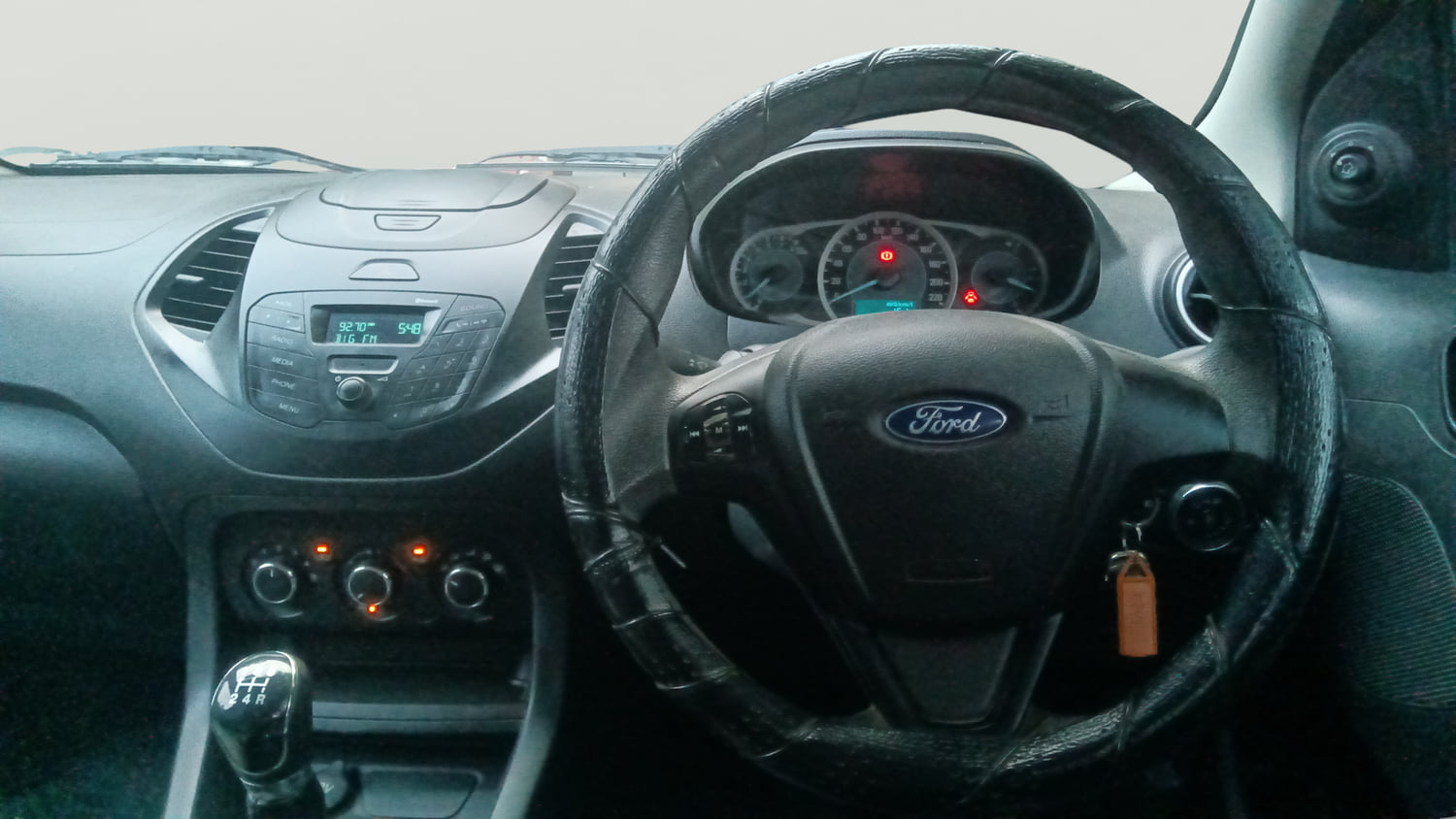 Used 2017 Ford Figo Trend 1.2 Ti-VCT Petrol Manual interior STEERING VIEW