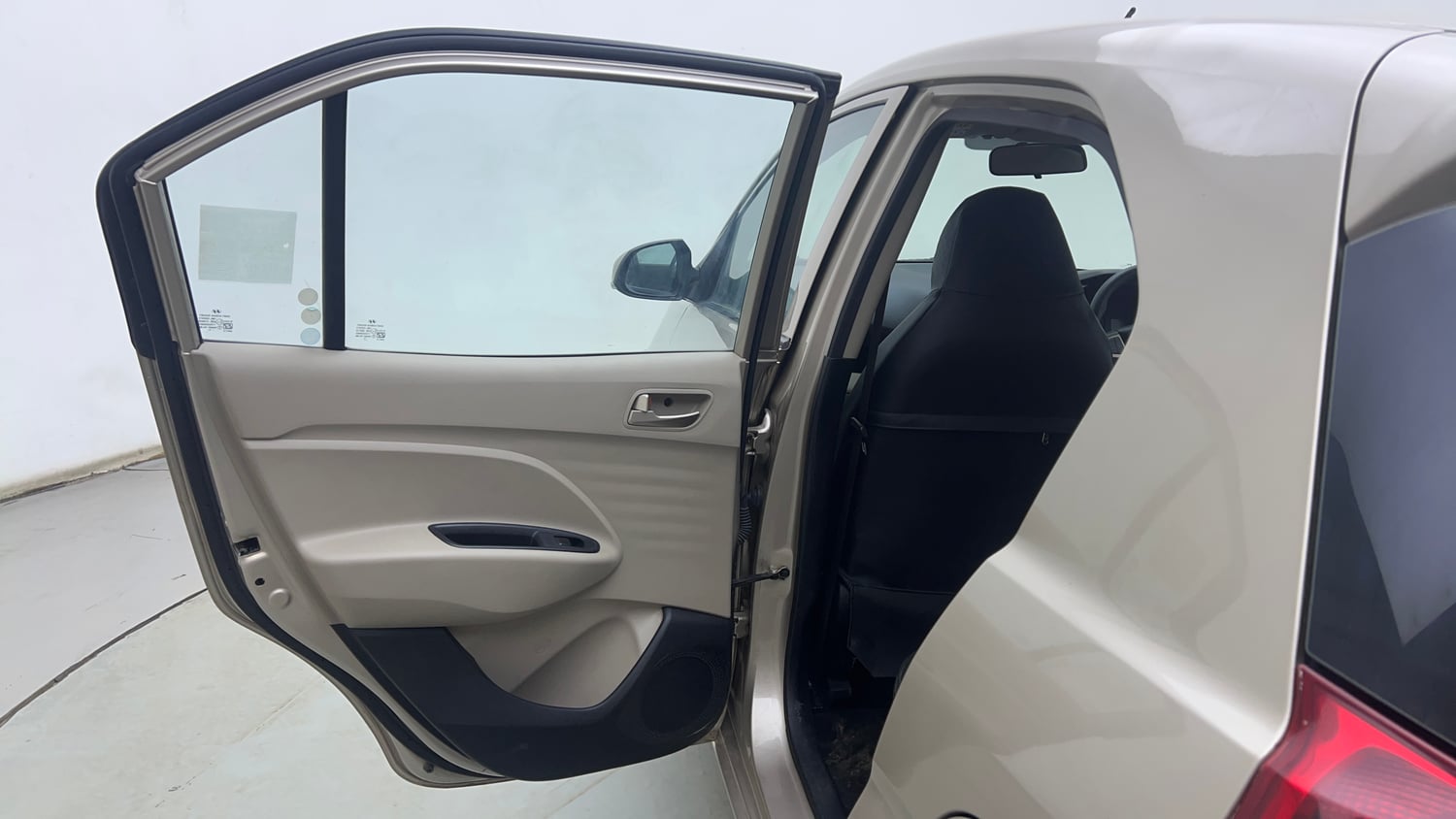 Used 2019 Hyundai Santro Sportz AMT Petrol Automatic interior LEFT REAR DOOR OPEN VIEW