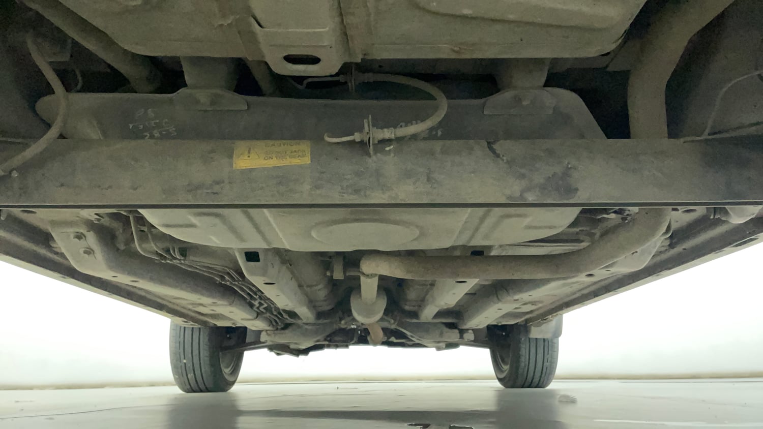 Used 2022 Tata Nexon XZ Plus Diesel Diesel Manual extra REAR UNDERBODY VIEW (TAKEN FROM REAR)