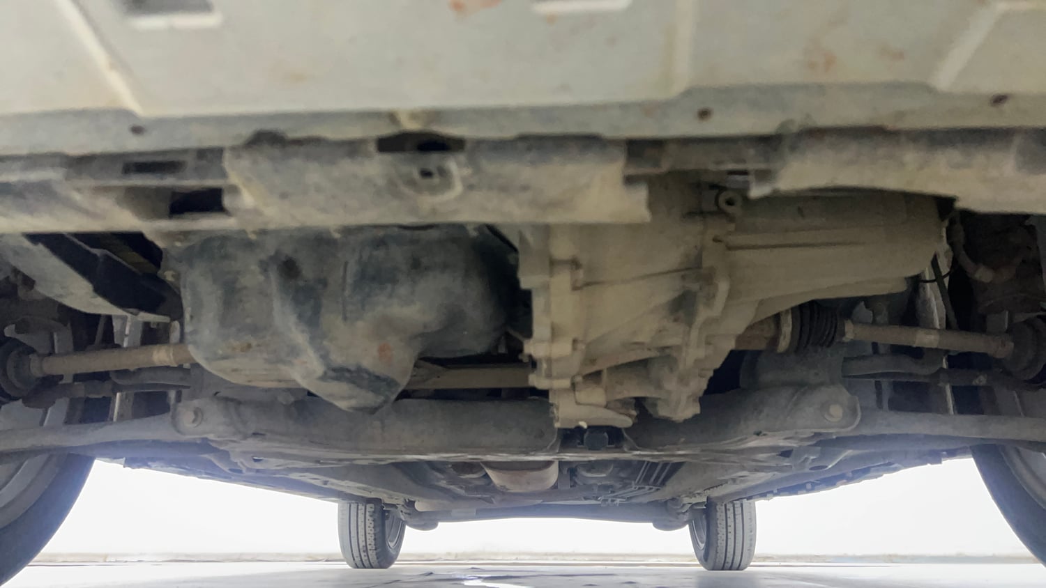 Used 2020 Ford Freestyle Titanium Plus 1.2 Ti-VCT Petrol Manual extra FRONT LEFT UNDERBODY VIEW