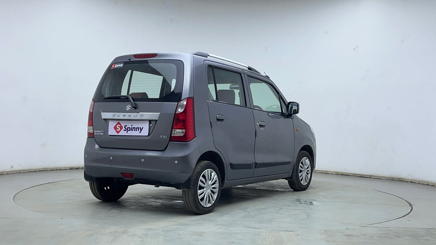 Used 2014 Maruti Suzuki Wagon R VXI Petrol Manual exterior RIGHT REAR CORNER VIEW