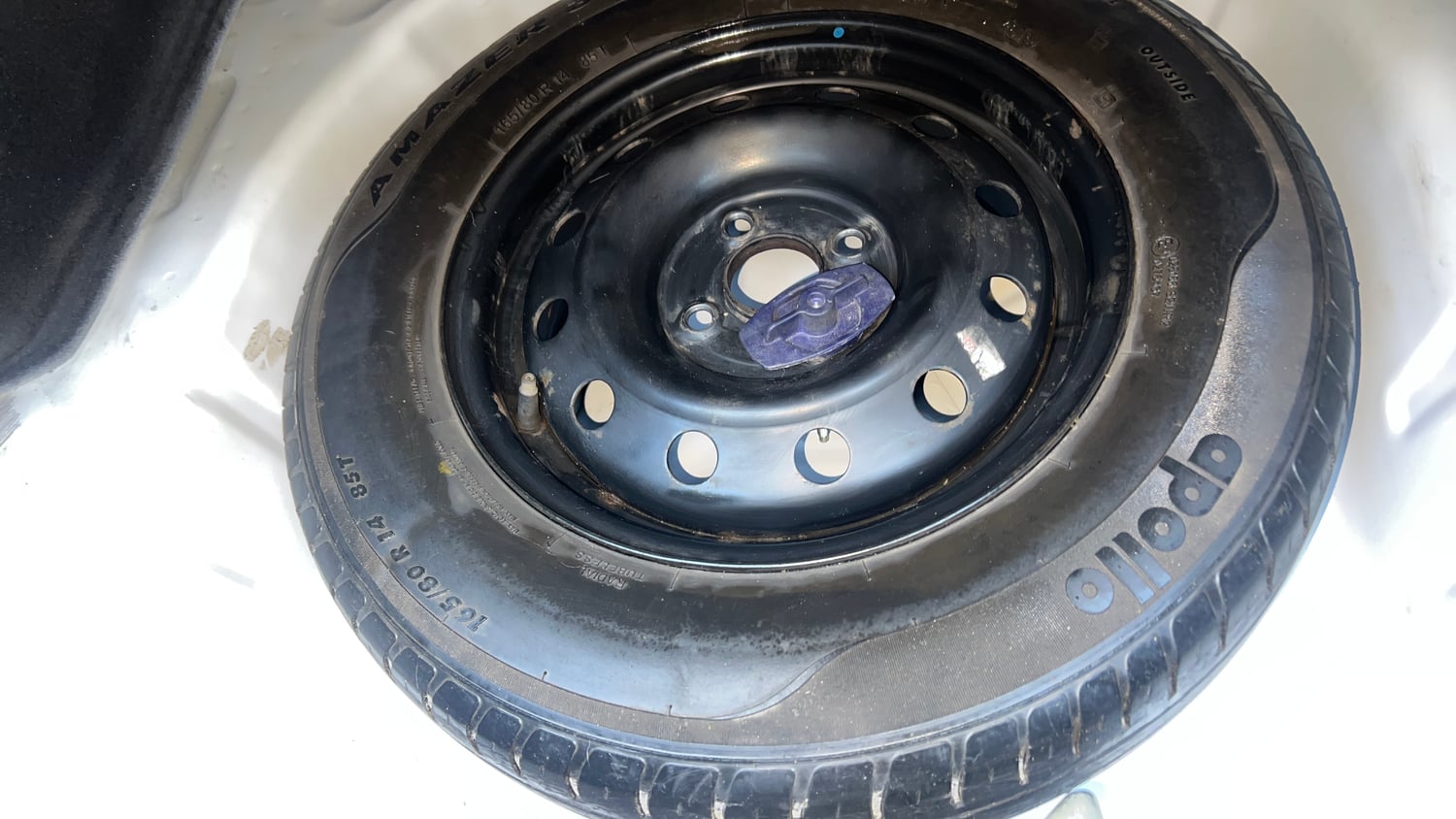 Used 2020 Maruti Suzuki Dzire VXi Petrol Manual tyres SPARE TYRE VIEW