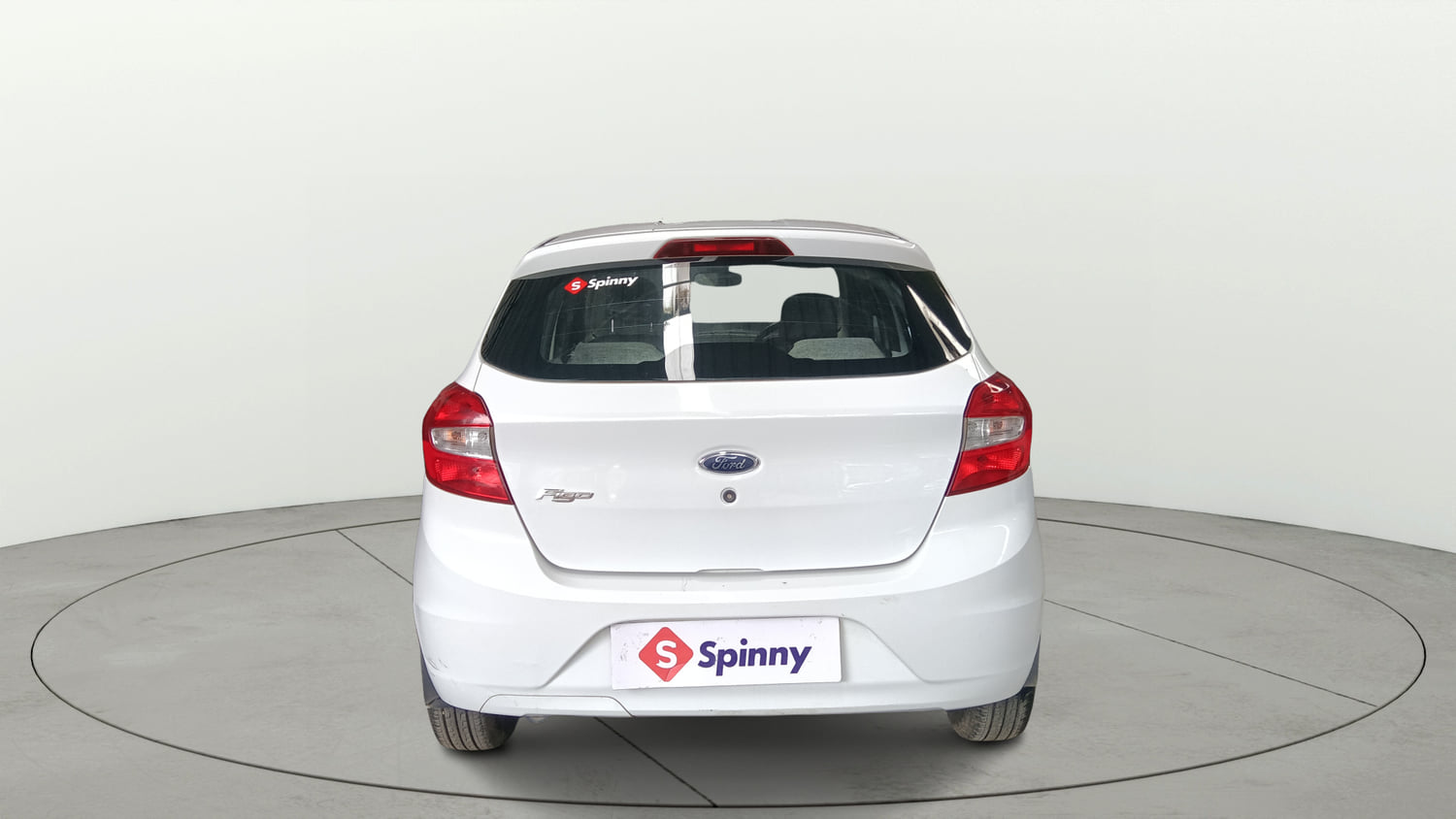 Used 2017 Ford Figo Trend 1.2 Ti-VCT Petrol Manual exterior BACK VIEW