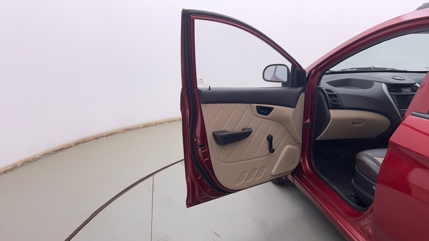 Used 2013 Hyundai Eon D-Lite + Petrol Manual interior LEFT FRONT DOOR OPEN VIEW