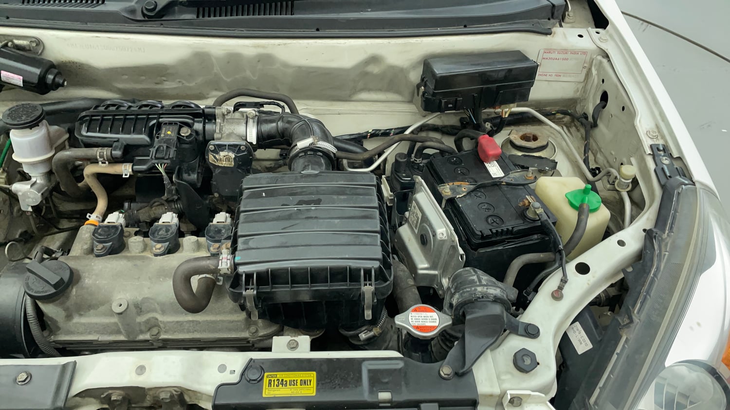 Used 2019 Maruti Suzuki Alto 800 LXi Petrol Manual engine ENGINE LEFT SIDE VIEW