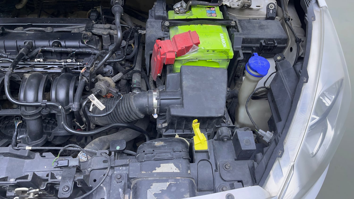 Used 2016 Ford Figo Trend 1.2 Ti-VCT Petrol Manual engine ENGINE LEFT SIDE VIEW