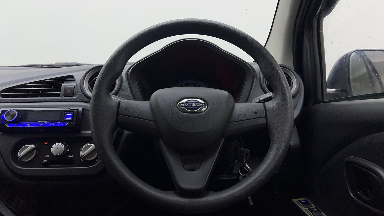 Used 2018 Datsun Redi-GO A Petrol Manual interior STEERING VIEW