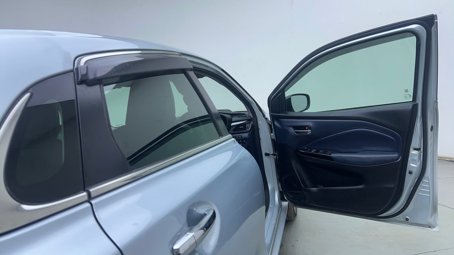 Used 2024 Maruti Suzuki Baleno Alpha MT Petrol Manual interior RIGHT FRONT DOOR OPEN VIEW