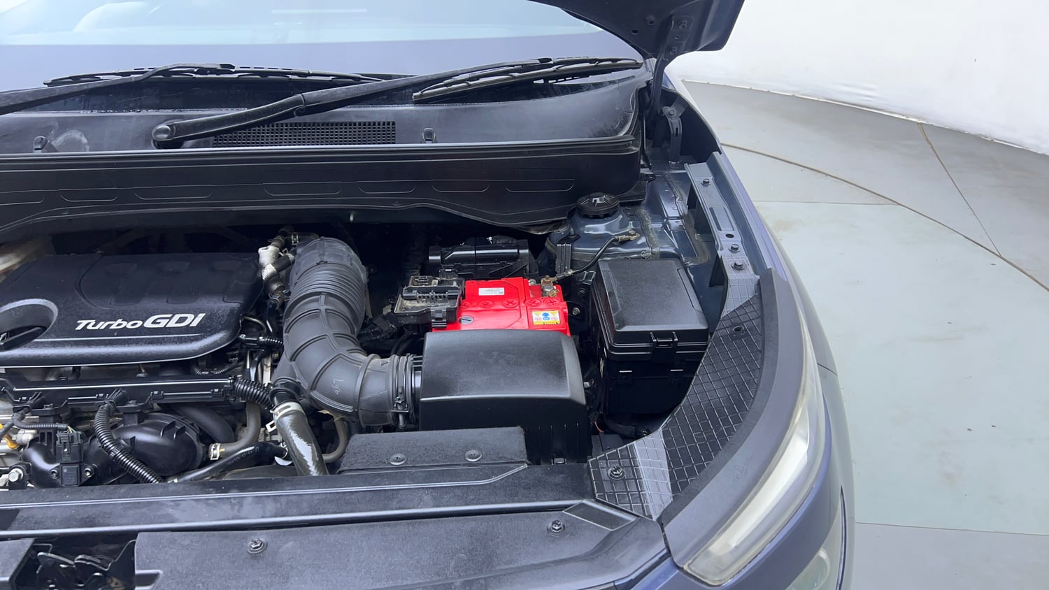 Used 2020 Hyundai Venue SX Plus 1.0 Turbo DCT Petrol Automatic engine ENGINE LEFT SIDE VIEW