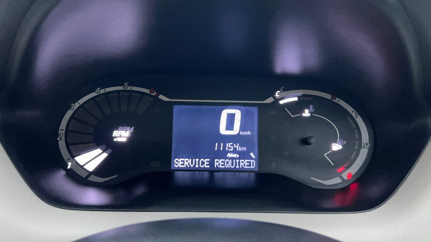 Used 2023 Nissan Magnite XL Petrol Manual interior CLUSTERMETER VIEW
