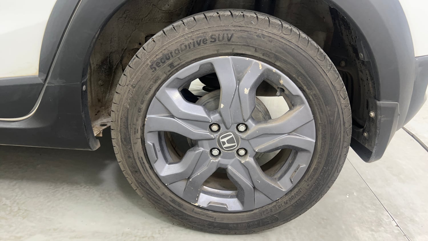 Used 2019 Honda WR-V VX MT Diesel Diesel Manual tyres LEFT REAR TYRE RIM VIEW