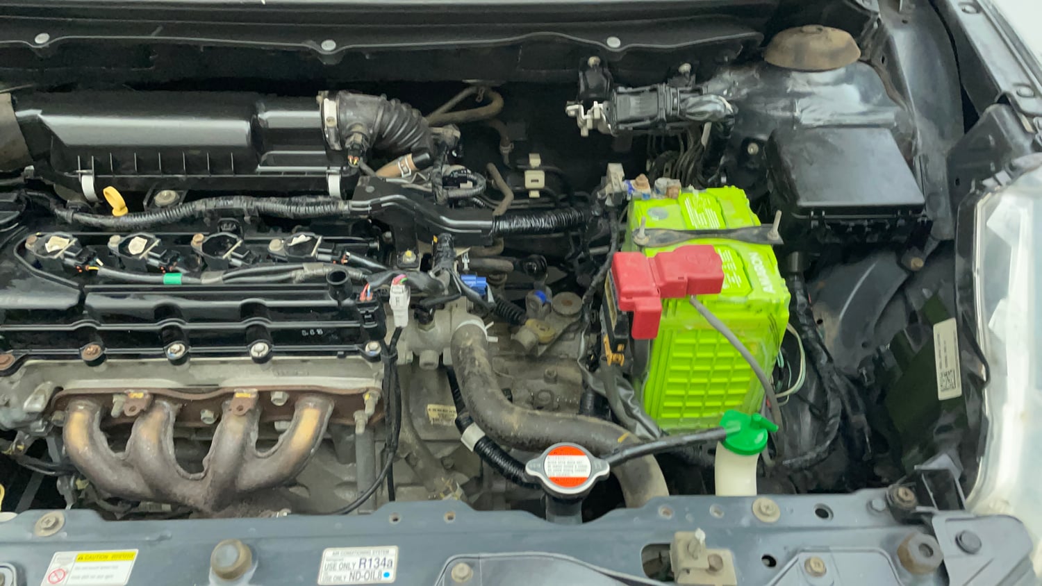 Used 2016 Maruti Suzuki Baleno Delta 1.2 Petrol Manual engine ENGINE LEFT SIDE VIEW