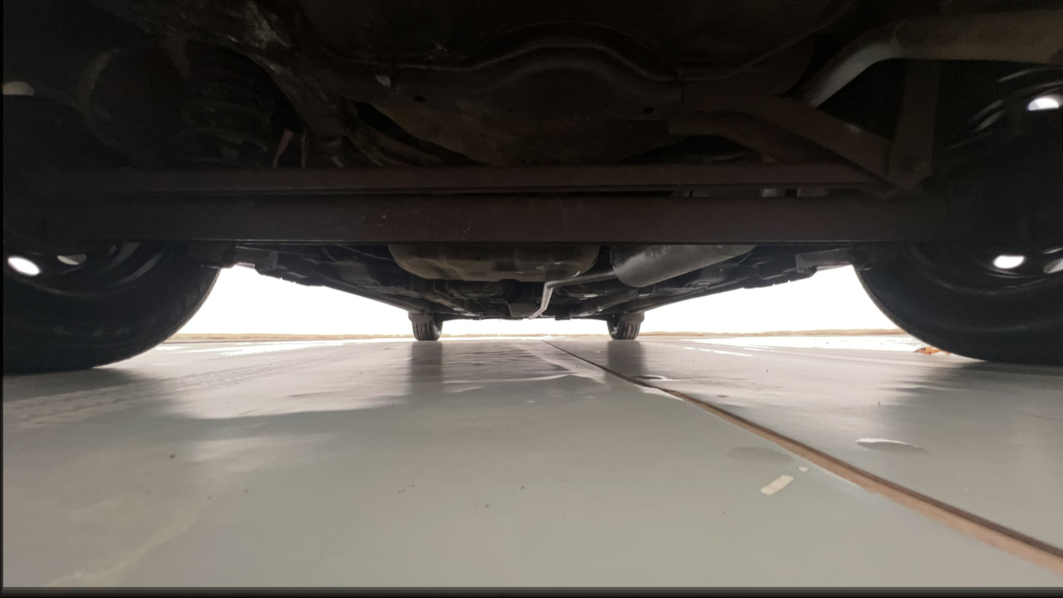 Used 2013 Hyundai Eon D-Lite + Petrol Manual extra REAR UNDERBODY VIEW (TAKEN FROM REAR)