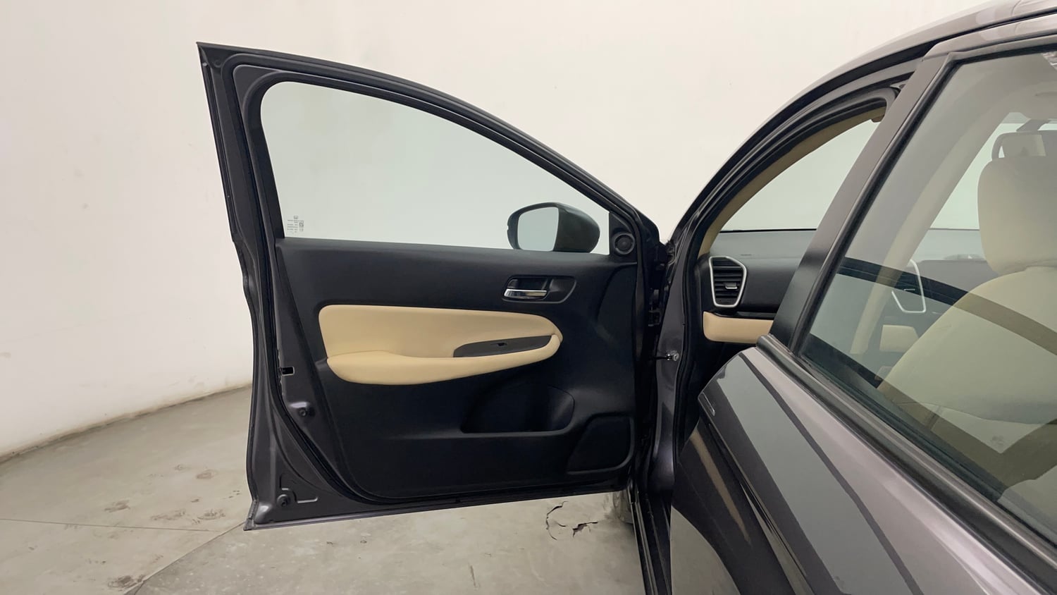 Used 2021 Honda City VX Petrol Petrol Manual interior LEFT FRONT DOOR OPEN VIEW