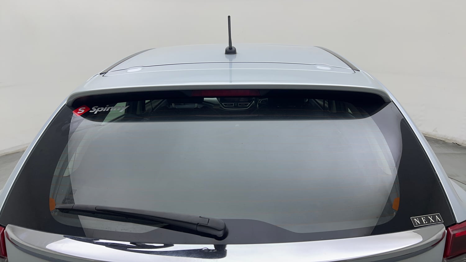 Used 2024 Maruti Suzuki Baleno Alpha MT Petrol Manual exterior BACK WINDSHIELD VIEW