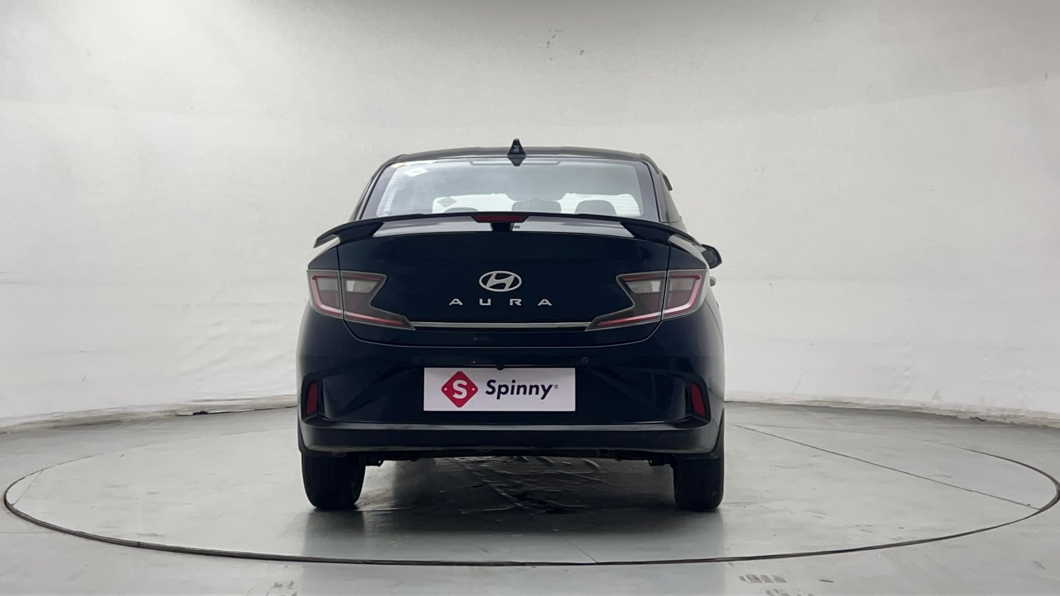 Used 2023 Hyundai Aura SX 1.2 CNG Cng Manual exterior BACK VIEW