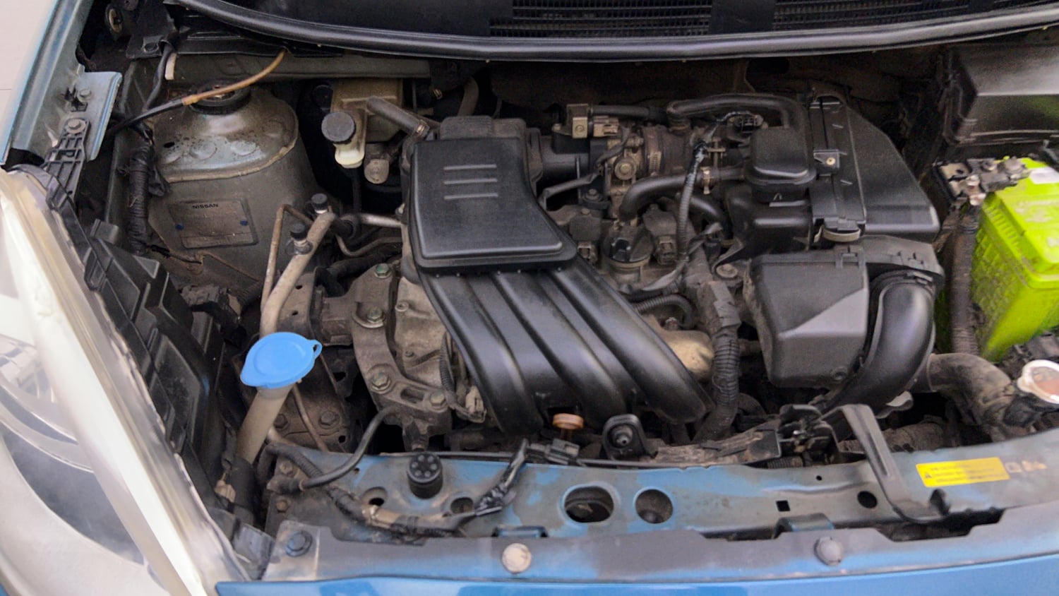 Used 2016 Nissan Micra XV CVT Petrol Automatic engine ENGINE RIGHT SIDE VIEW