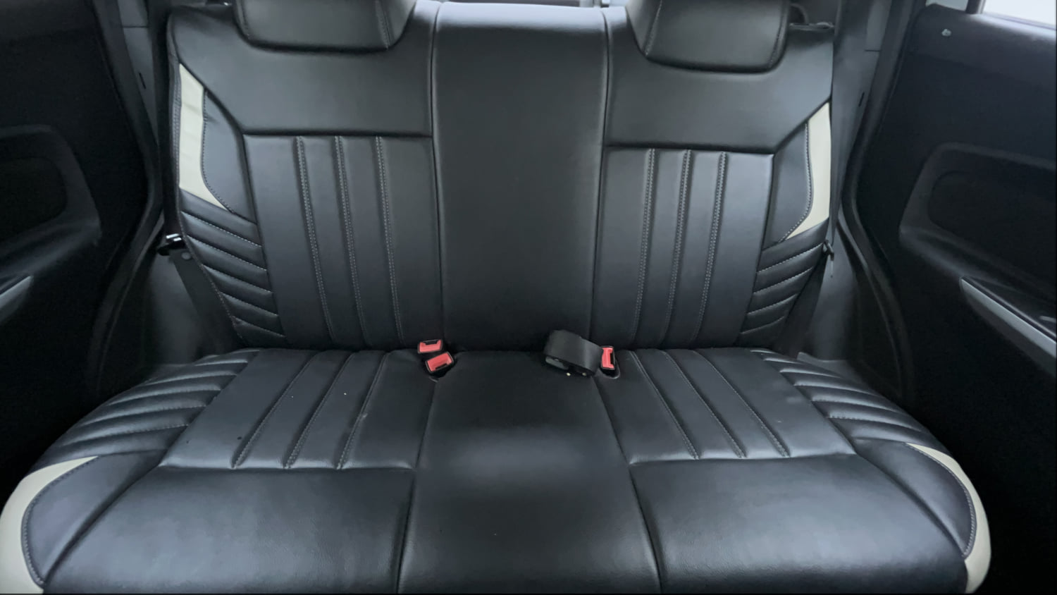 Used 2016 Ford Figo Trend 1.2 Ti-VCT Petrol Manual interior REAR SEAT CONDITION VIEW