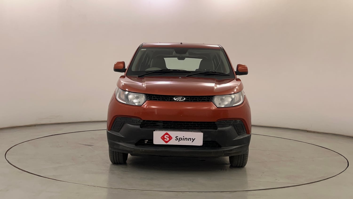 Used 2016 Mahindra KUV100 K4 5 STR Petrol Manual exterior FRONT VIEW