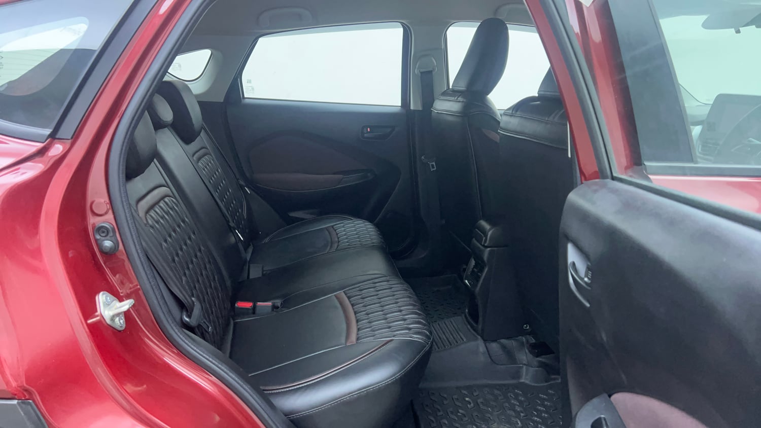 Used 2024 Maruti Suzuki Fronx Delta Plus (O) 1.2L MT Petrol Manual interior RIGHT SIDE REAR DOOR CABIN VIEW