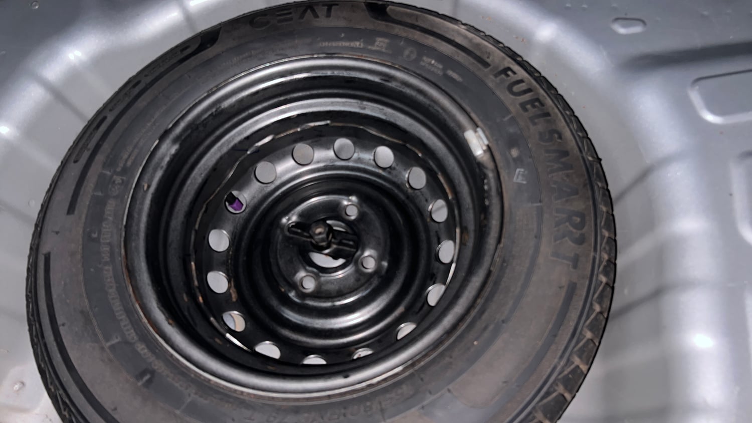 Used 2020 Hyundai Santro Asta Petrol Manual tyres SPARE TYRE VIEW