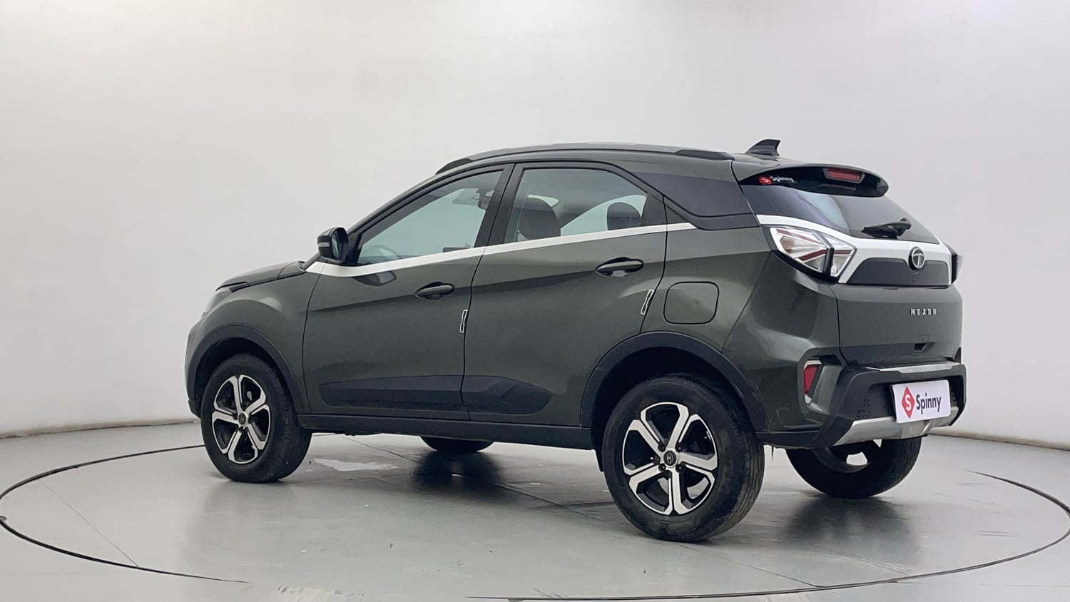 Used 2022 Tata Nexon XZ Plus Diesel Diesel Manual exterior LEFT REAR CORNER VIEW