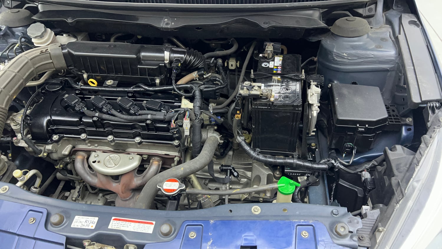 Used 2020 Maruti Suzuki Ciaz Alpha Hybrid 1.5 Petrol Manual engine ENGINE LEFT SIDE VIEW