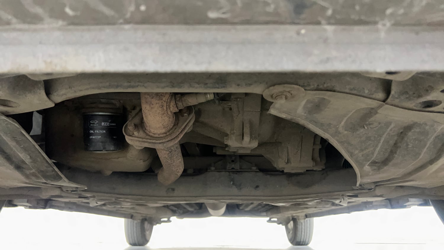 Used 2012 Maruti Suzuki Swift VXi Petrol Manual extra FRONT LEFT UNDERBODY VIEW