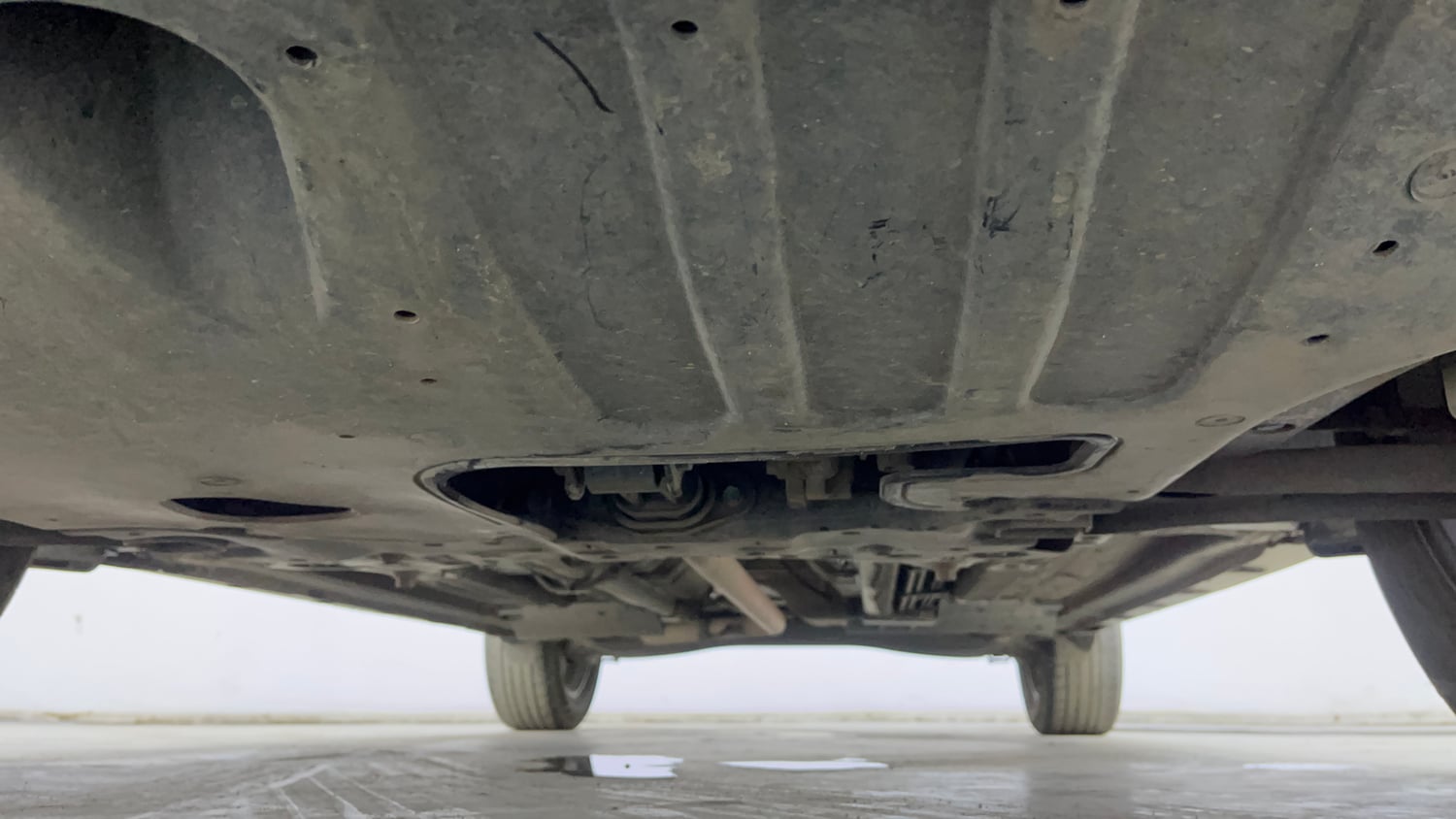 Used 2023 Kia Seltos HTX 1.5 Diesel AT Diesel Automatic extra FRONT LEFT UNDERBODY VIEW