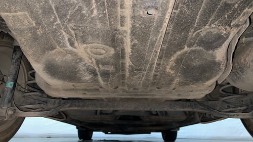 Used 2022 Honda City V CVT Petrol Petrol Automatic extra REAR UNDERBODY VIEW (TAKEN FROM REAR)