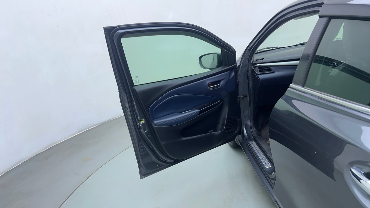 Used 2022 Maruti Suzuki Baleno Alpha MT Petrol Manual interior LEFT FRONT DOOR OPEN VIEW