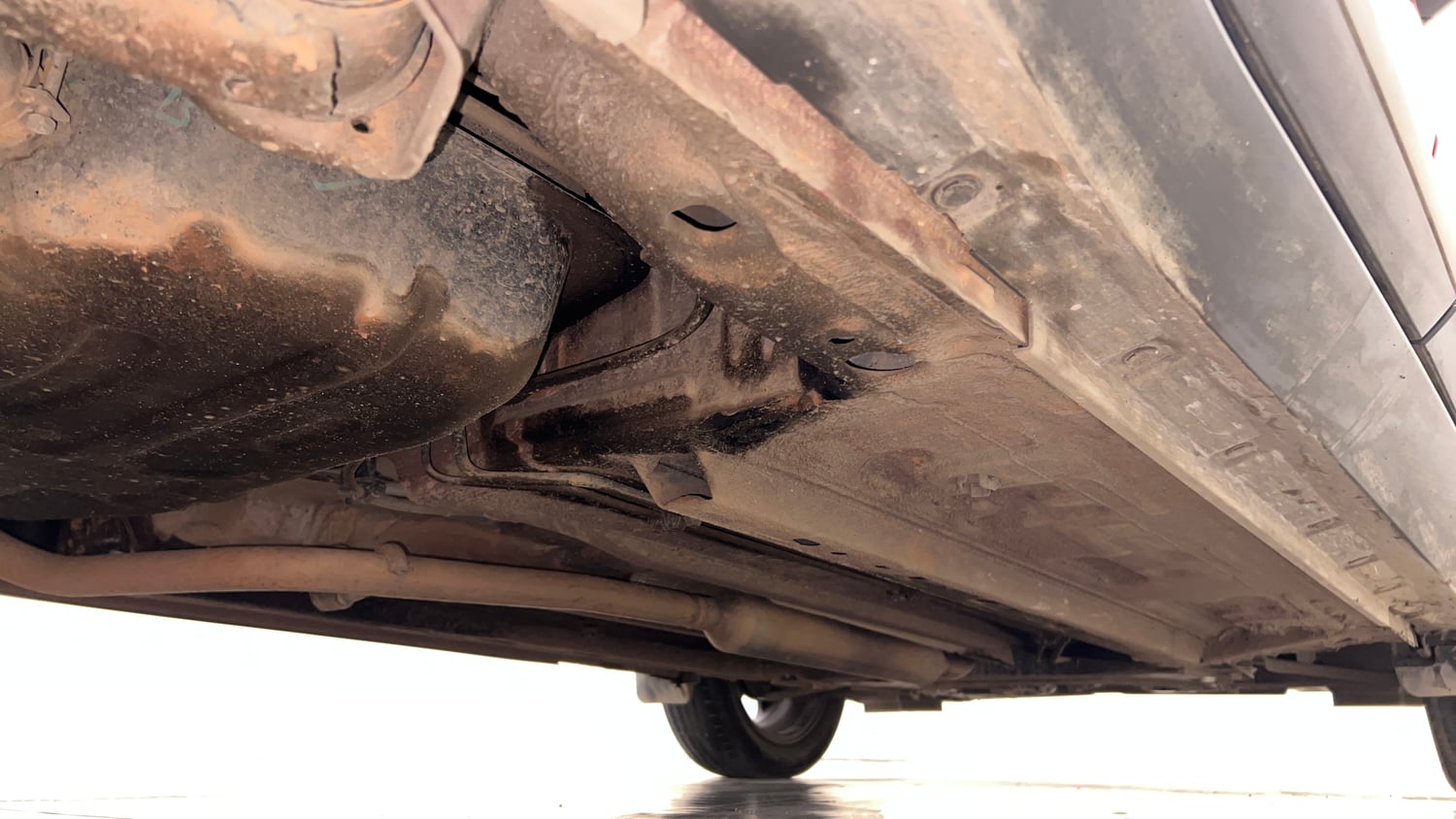 Used 2023 Nissan Magnite XV Premium Turbo CVT Petrol Automatic extra REAR RIGHT UNDERBODY VIEW