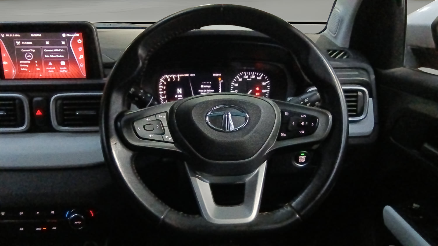 Used 2022 Tata Punch Creative AMT Petrol Automatic interior STEERING VIEW