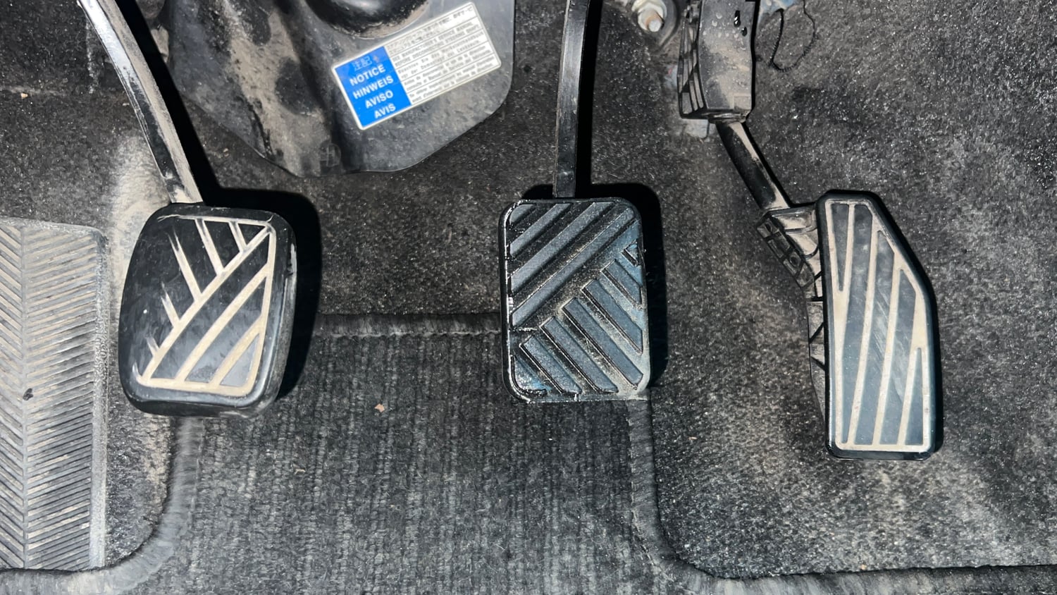 Used 2017 Maruti Suzuki Baleno Delta 1.2 Petrol Manual interior PEDALS VIEW