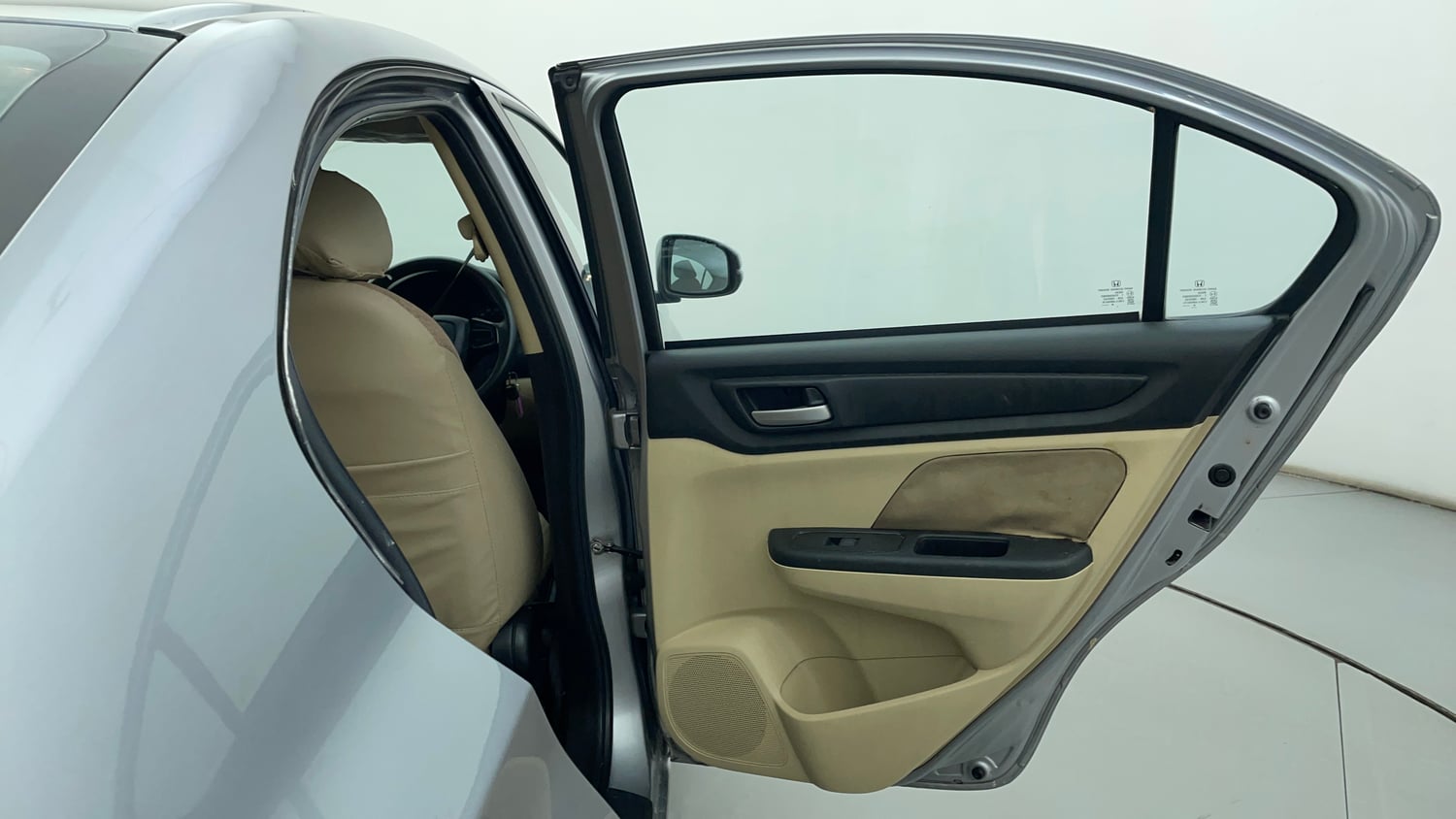 Used 2018 Honda Amaze 1.2 S MT Petrol Petrol Manual interior RIGHT REAR DOOR OPEN VIEW