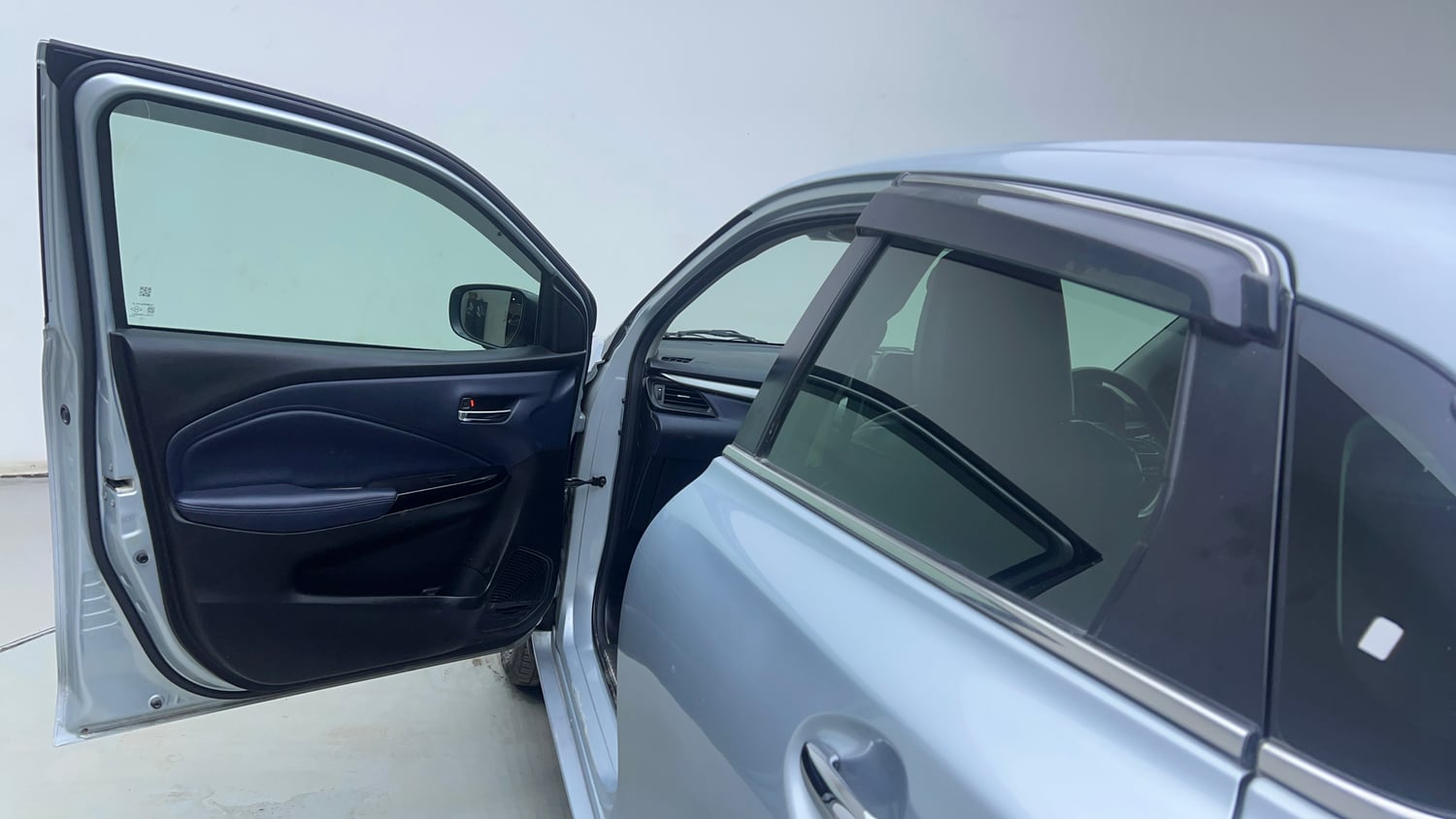Used 2024 Maruti Suzuki Baleno Alpha MT Petrol Manual interior LEFT FRONT DOOR OPEN VIEW