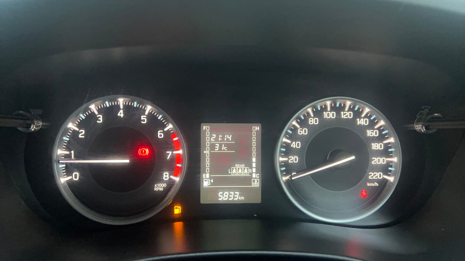Used 2024 Maruti Suzuki Fronx Delta Plus (O) 1.2L MT Petrol Manual interior CLUSTERMETER VIEW
