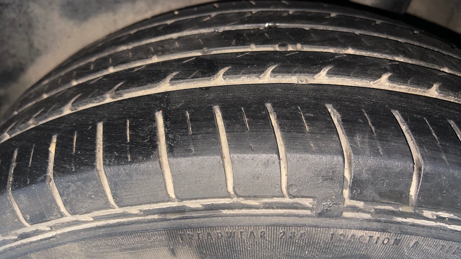 Used 2020 Kia Seltos HTX IVT 1.5 Petrol Automatic tyres LEFT REAR TYRE TREAD VIEW