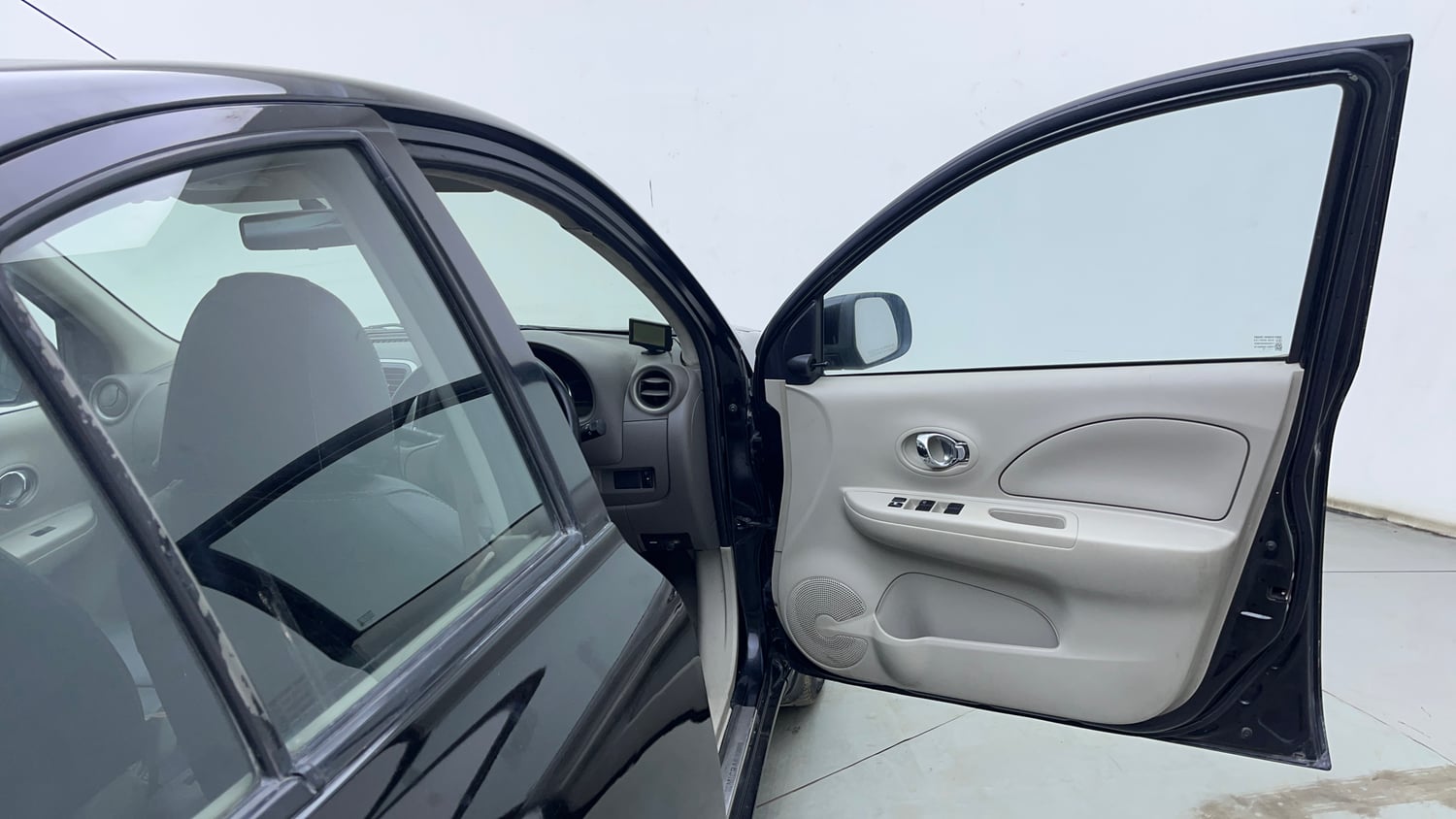 Used 2015 Nissan Micra XL Petrol Manual interior RIGHT FRONT DOOR OPEN VIEW