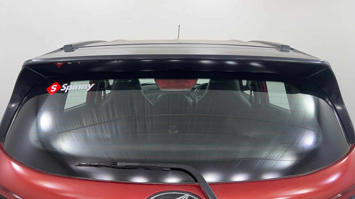 Used 2018 Mahindra KUV100 NXT K8 6 STR Petrol Manual exterior BACK WINDSHIELD VIEW