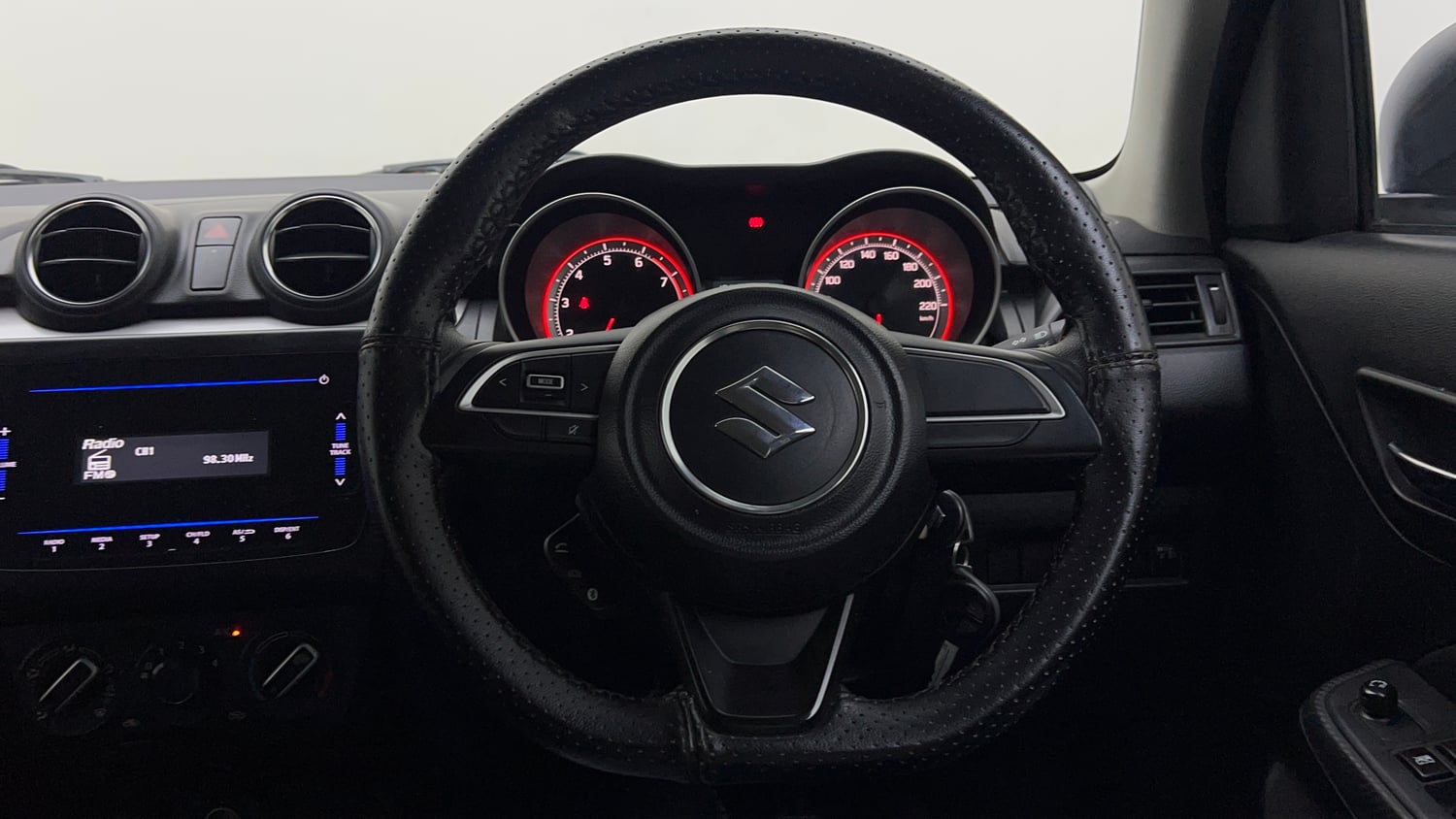 Used 2021 Maruti Suzuki Swift VXi Petrol Manual interior STEERING VIEW