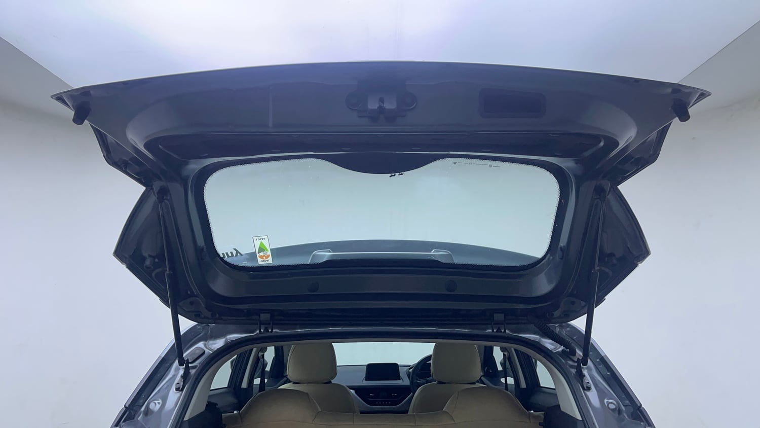 Used 2022 Tata Nexon XM Plus (S) Petrol Manual interior DICKY DOOR OPEN VIEW
