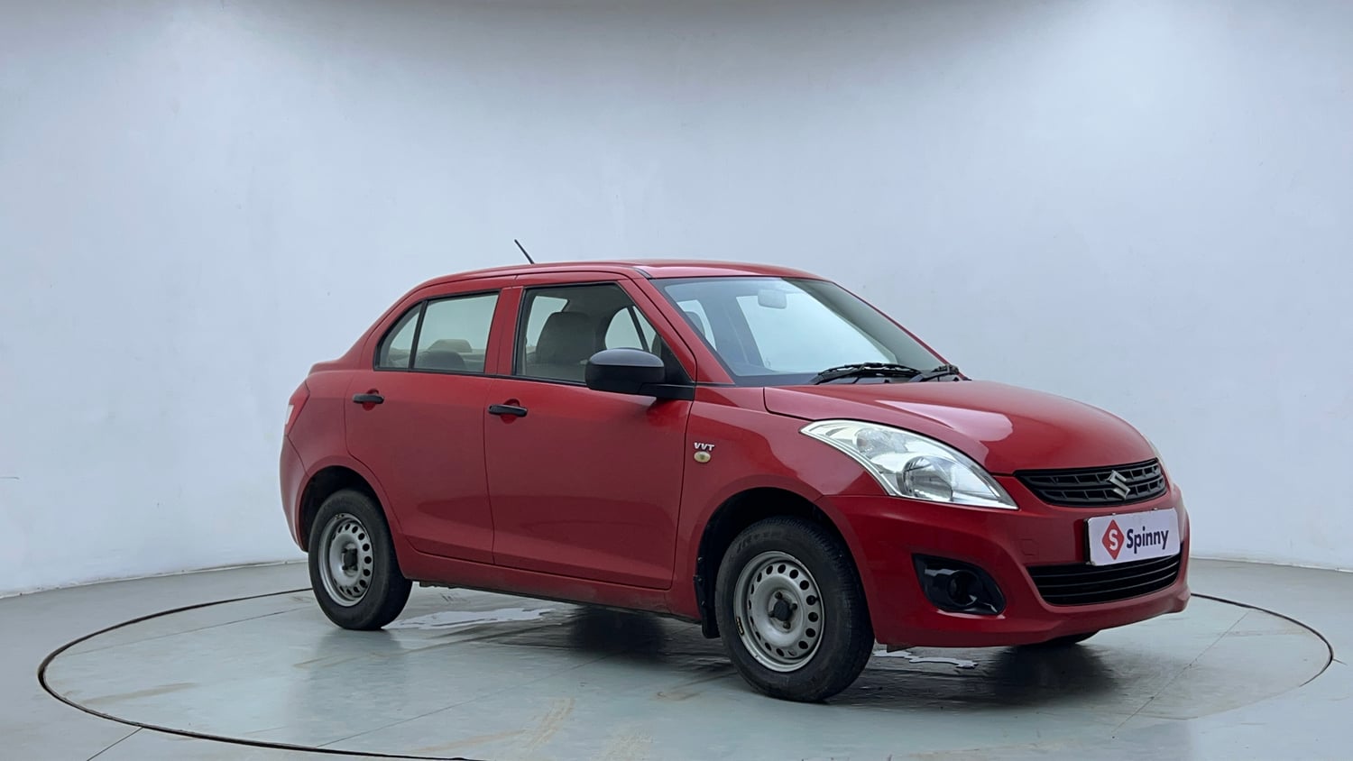 Used 2014 Maruti Suzuki Swift Dzire LXI Petrol Manual exterior RIGHT FRONT CORNER VIEW