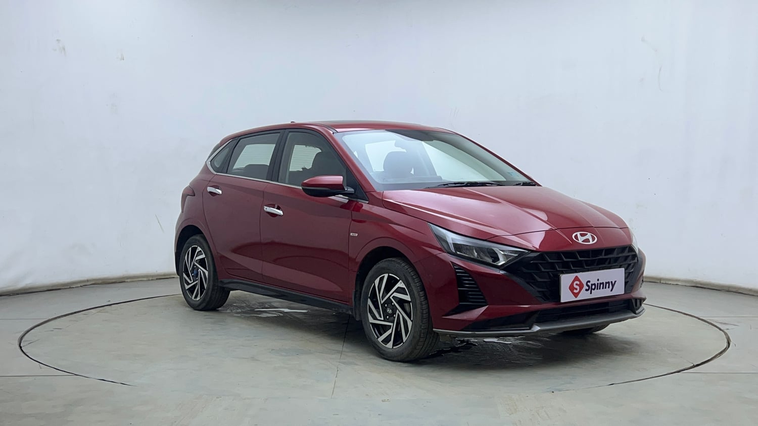 Used 2023 Hyundai New i20 Asta (O) 1.2 IVT Petrol Automatic exterior RIGHT FRONT CORNER VIEW