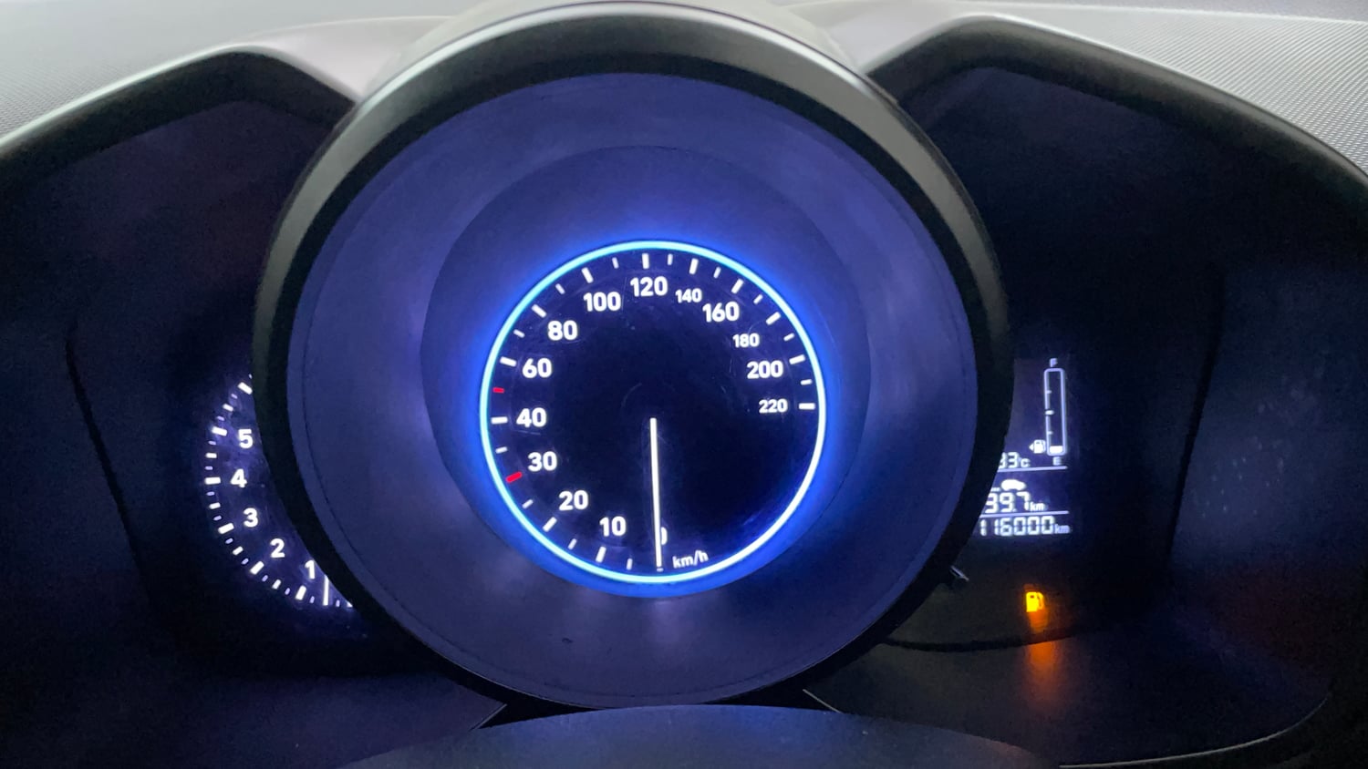 Used 2021 Hyundai Venue SX 1.0 Turbo Petrol Manual interior CLUSTERMETER VIEW