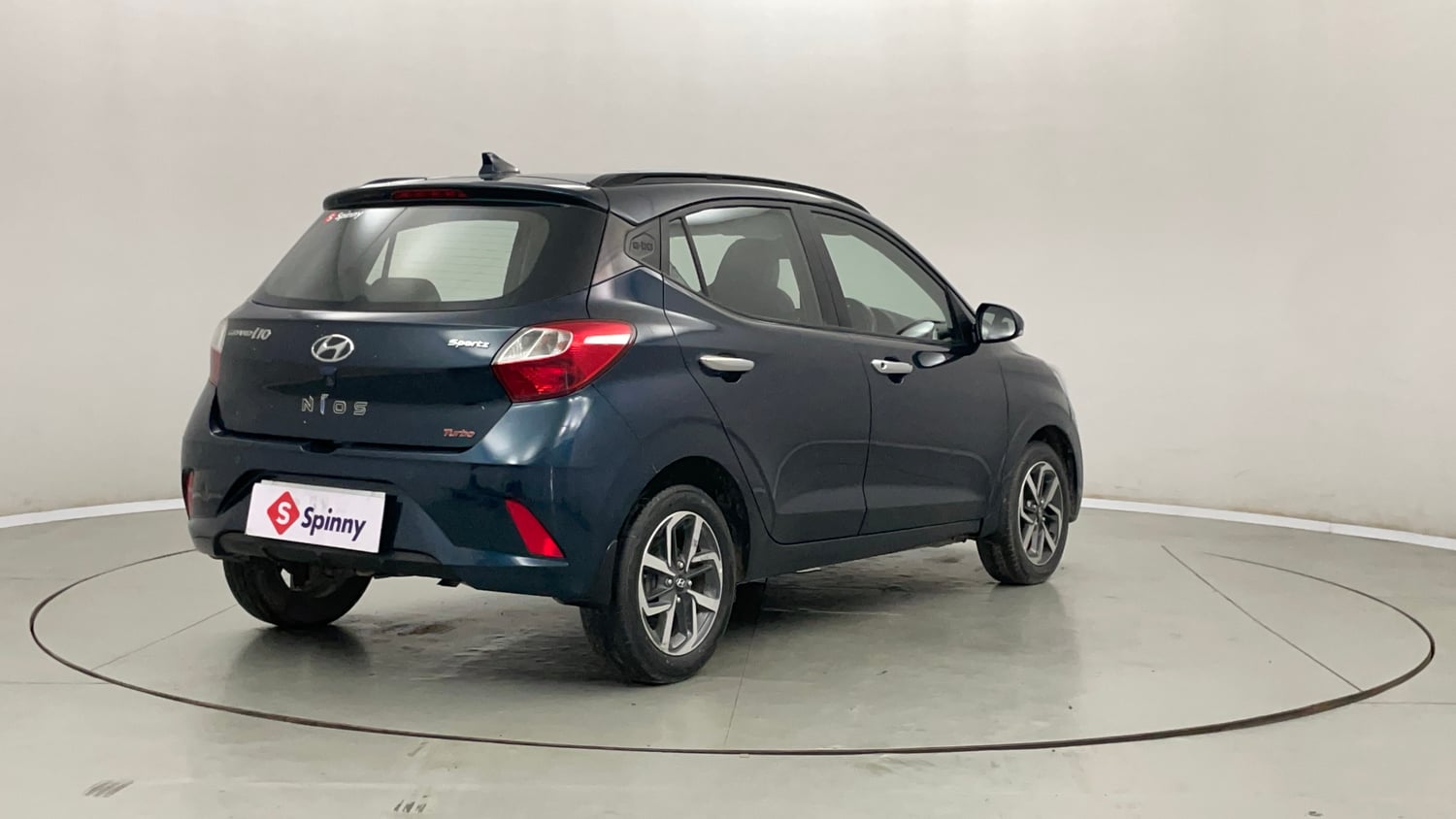 Used 2020 Hyundai Grand i10 Nios Sportz 1.0 Turbo GDi Petrol Manual exterior RIGHT REAR CORNER VIEW